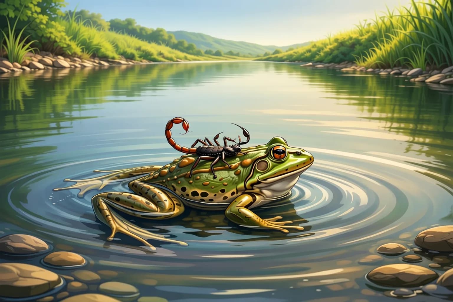 The Scorpion and the Frog: When Someone Tells You What They Are